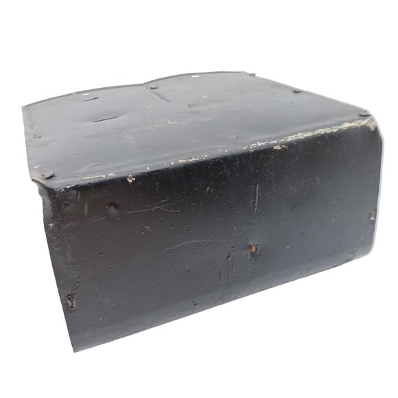 Vintage Black Metal Wall Mounted Matchbox Holder Double - Picture 4 of 4